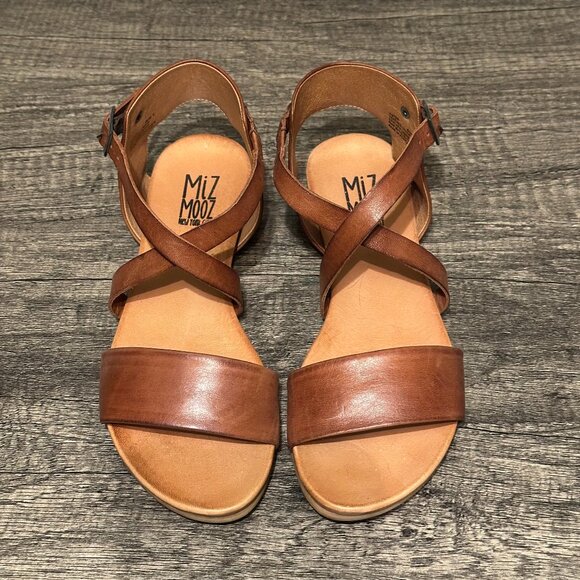 Miz Mooz Shoes - Miz Mooz Aster Sandal in Brandy, Size 7